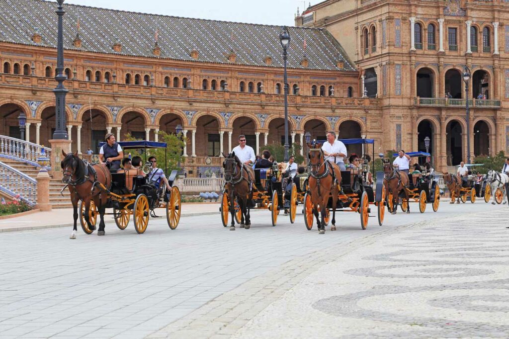 Sevilla Kutsche Stadtrundfahrt